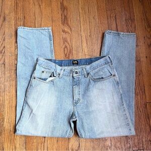 Lee light wash regular fit jeans